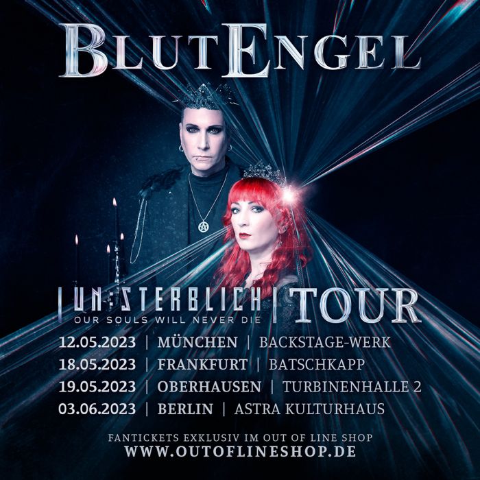 BLUTENGEL - "Un:Sterblich - Our Souls Will Never Die" Tour